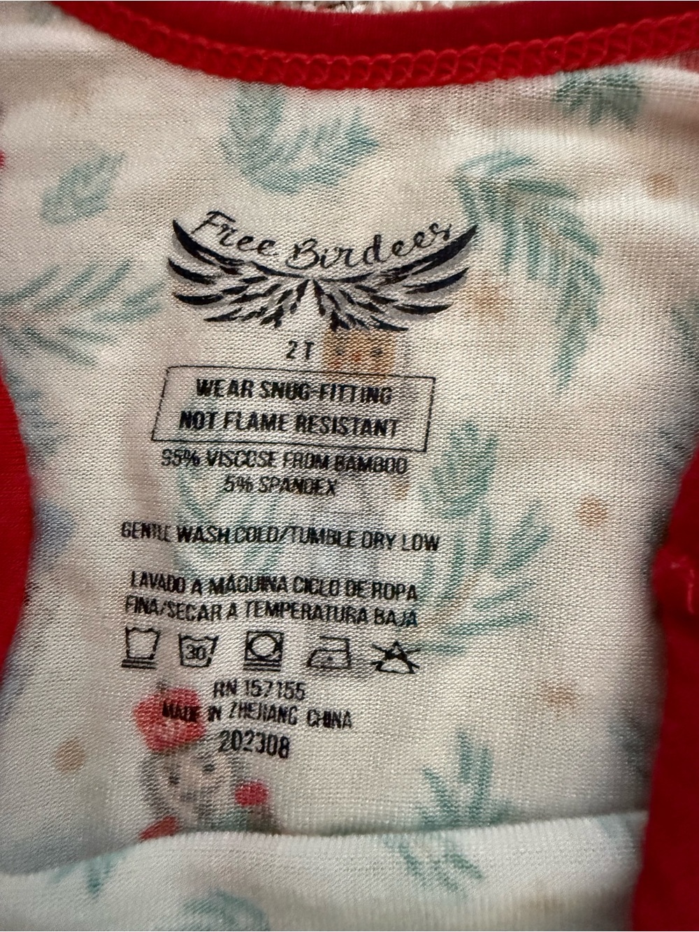 Free Birdees Bamboo Twirling Dress Set of 2  Sz 2T Nutcracker Print - Picture 3 of 3